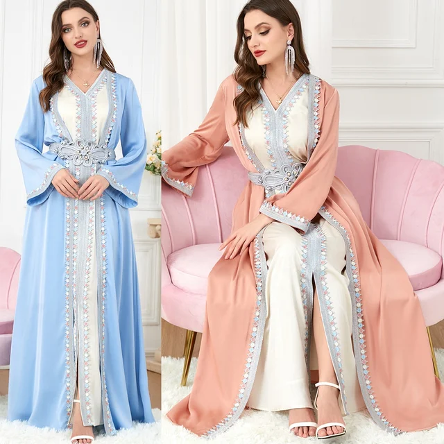 LUXURY WOMEN 2 PIECES ABAYA DRESS