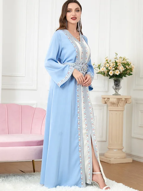 LUXURY WOMEN 2 PIECES ABAYA DRESS