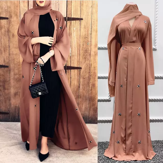 LONG SLEEVE OPEN ABAYA