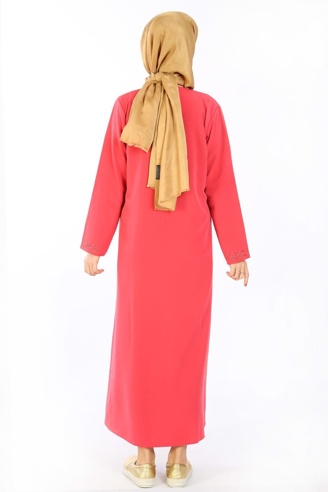 GIRLS ABAYA-ORANGE