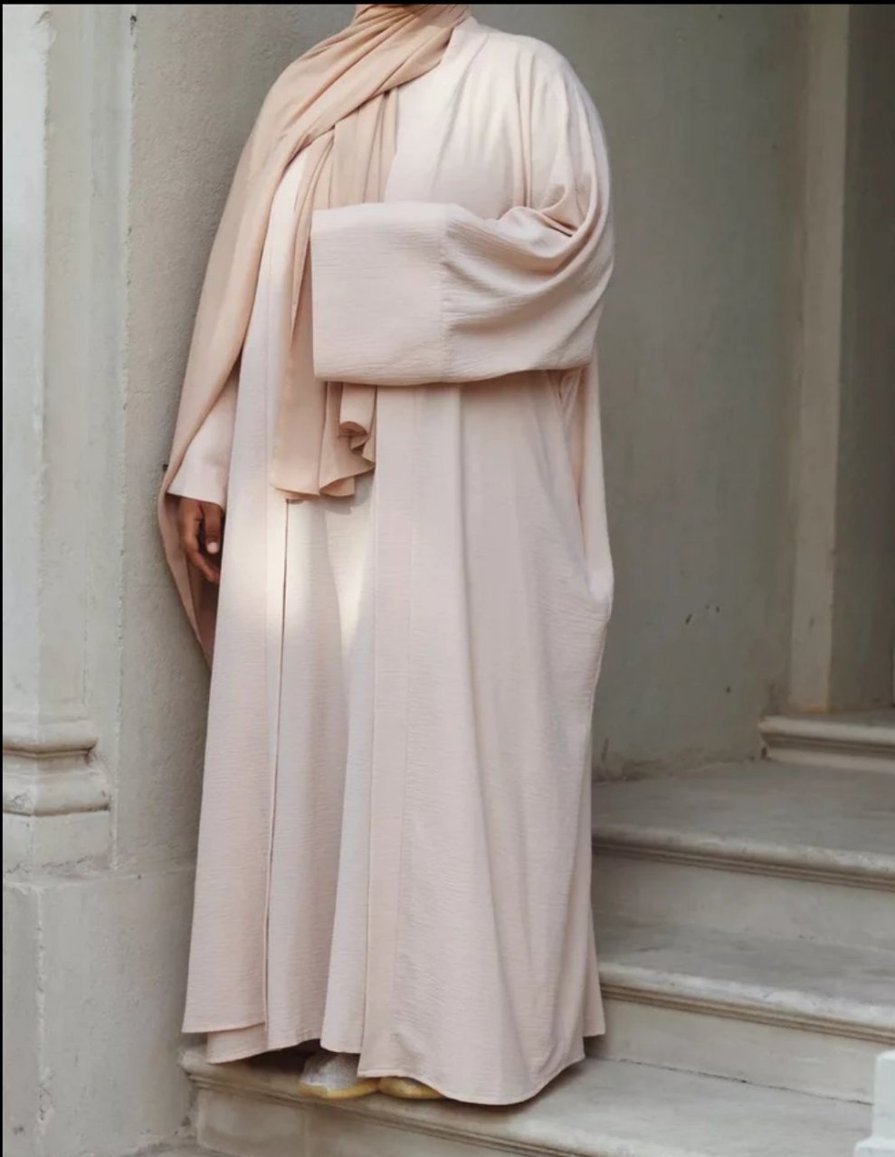 TWO PIECES SET ABAYA